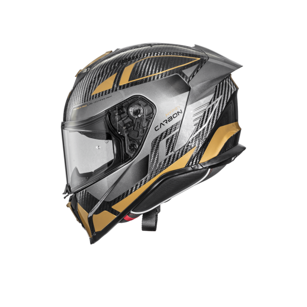 Casca Premier Hyper Carbon Gri/Gold-1