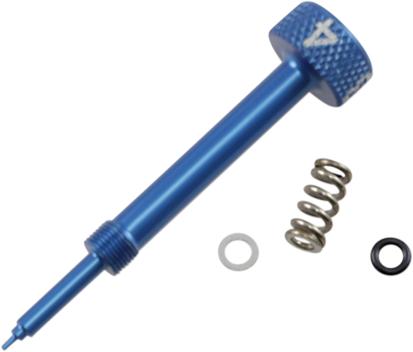 MOOSE RACING Fuel Mixture Screw By Zip-ty Blue 