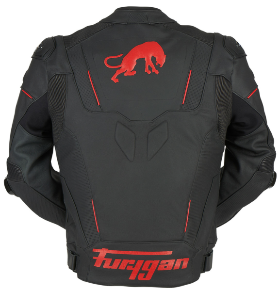 Gegi Piele Furygan 6022-108 Raptor Evo 2 Black-Red-0