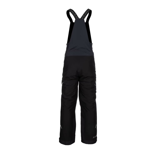 Pantaloni Snowmobil Klim Klimate Bib Insulated Black - Metallic Silver-2