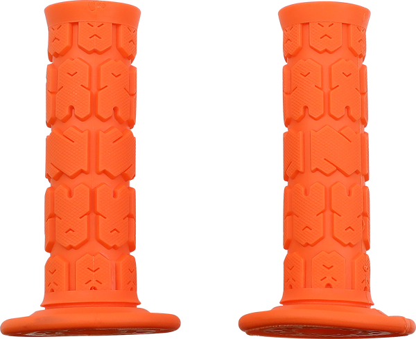 Rogue Mx Single Ply Grips Orange-4