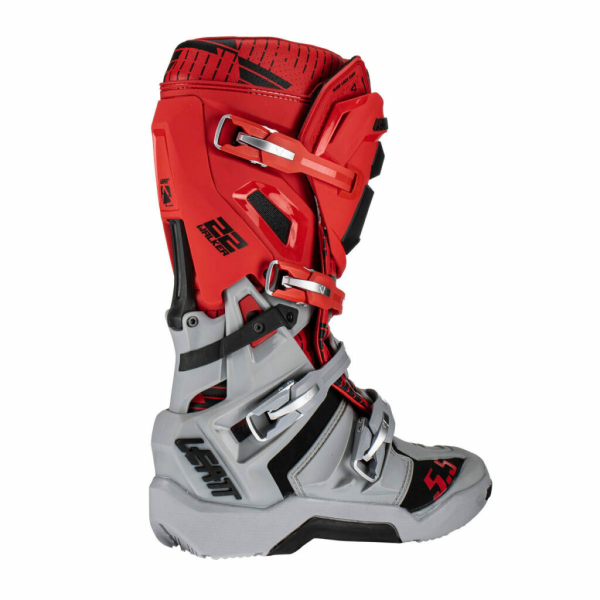 Cizme Leatt 5.5 Flexlock JW22 Red/Gray-2