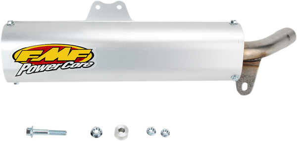 Powercore Silencer For Atv Silver