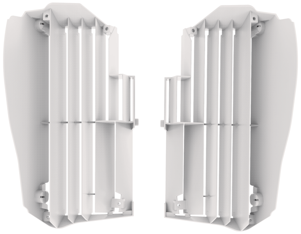 Radiator Guards For Yamaha White