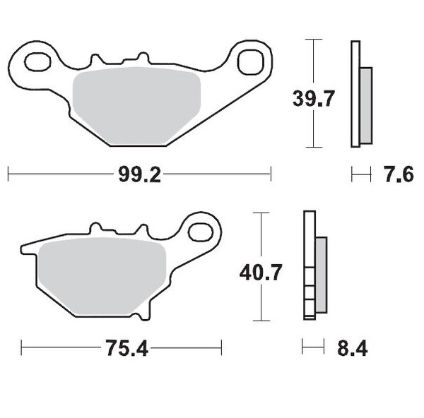 Racing Brake Pads Offroad