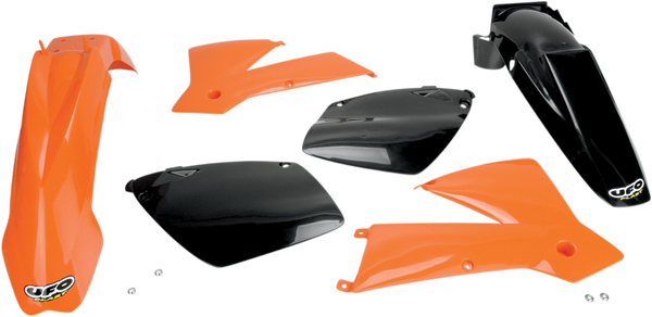 Full Body Replacement Plastic Kit Black, Orange