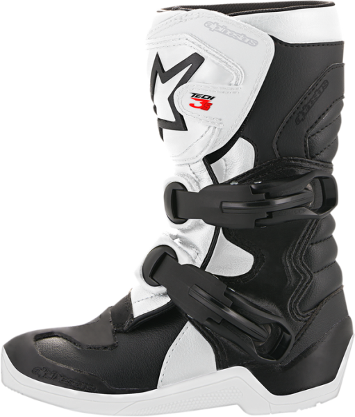 Cizme Copii Alpinestar Tech 3S Black White-4