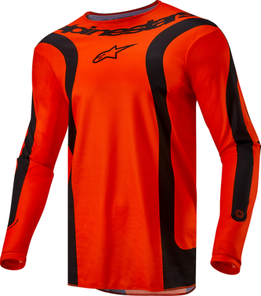 Tricou Alpinestars Fluid Lurv Orange/Black-1