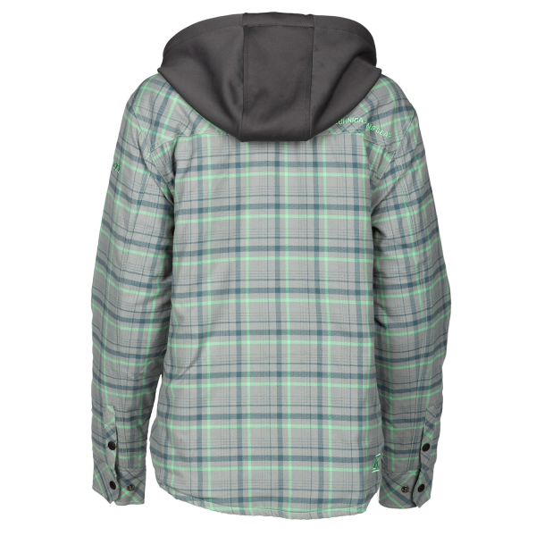 Camasa Dama Klim Upland Insulated Flannel Black - Asphalt-6