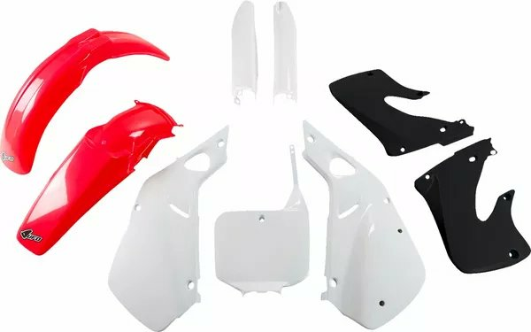 Full Body Replacement Plastic Kit Red, White-1