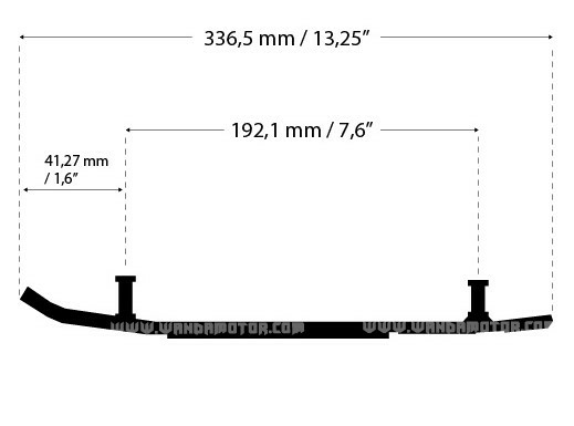 Sno-X Ripper Four Runner 4" Hardmetal