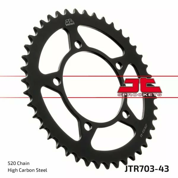 JT SPROCKETS Rear Sprocket Steel 