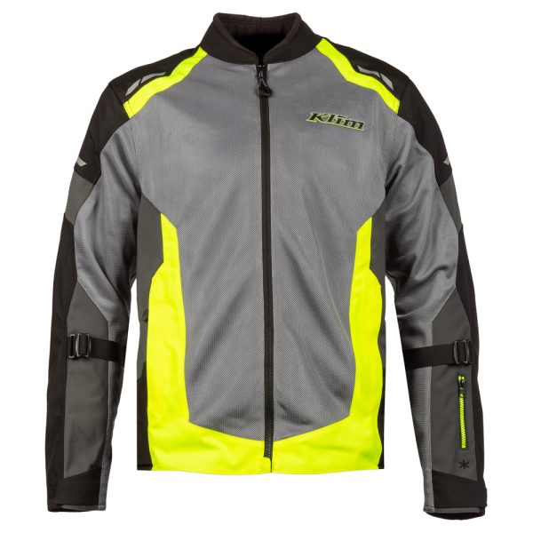 Geaca Moto Textil Klim Touring Induction Hi-Vis/Monument Gray-15