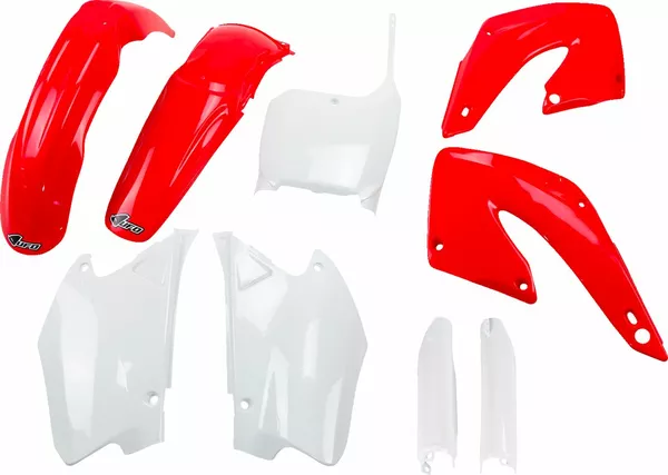 Full Body Replacement Plastic Kit Red, White-3