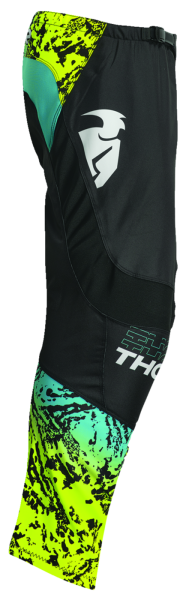 Pantaloni Copii Thor Sector Atlas Acid/Black/Teal-4