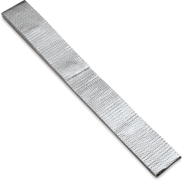 MOOSE RACING Heat Shield Strip Silver, Aluminum 