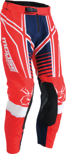 Pantaloni Moose Racing Agroid Blue/Red/White-1