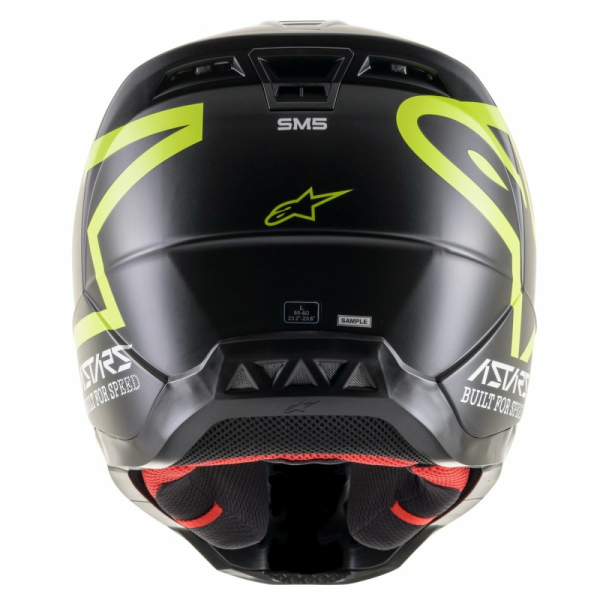 Casca Alpinestars Supertech M5 Comps Black/Yellow-2