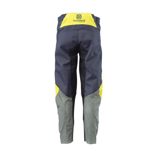 Pantaloni Copii Husqvarna Railed Yellow/Gray-0