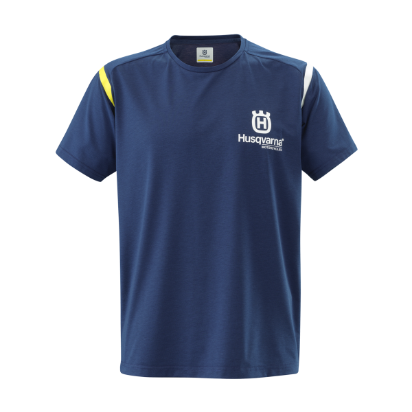 Tricou Husqvarna Team Blue-1