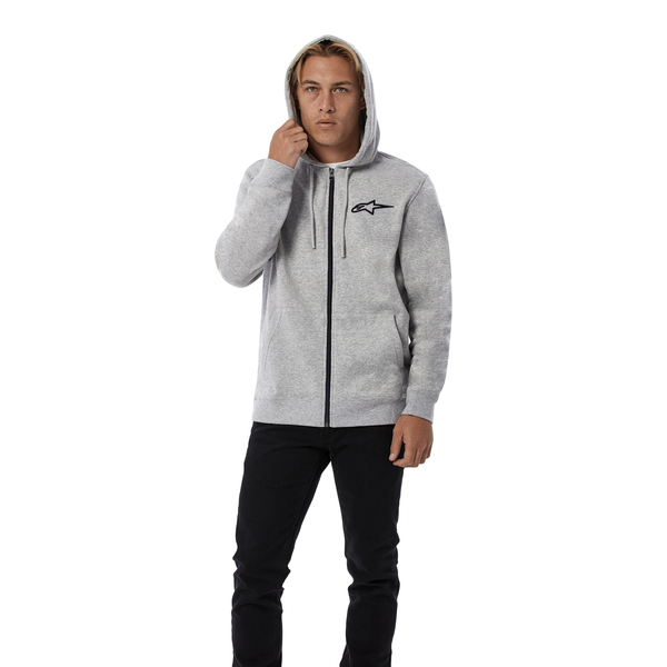 Alpinestars Ageless Zip Hoodie Gray, Black -1