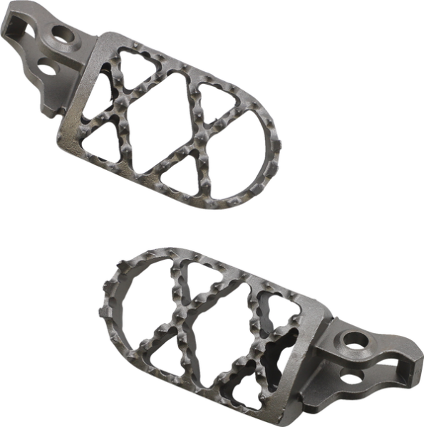 MOOSE RACING Pro Footpegs Silver 