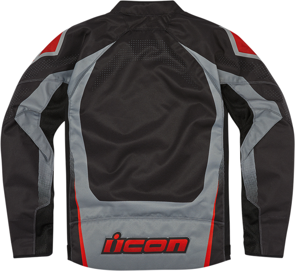 Geaca Textila Icon Hooligan Ultrabolt Black/Gray/Orange-9