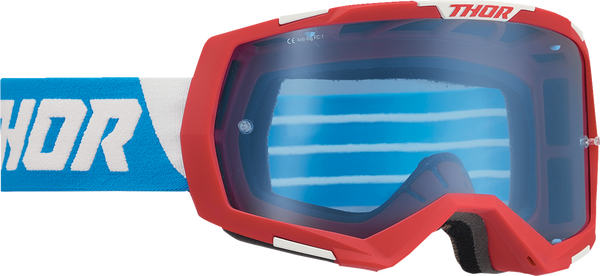 Ochelari Thor Regiment Blue/Red/White Lentila Colorata