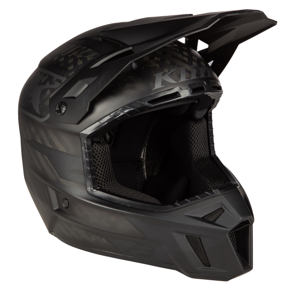 Casca Klim F3 Carbon Off-Road ECE CARBON MATTE BLACK-25