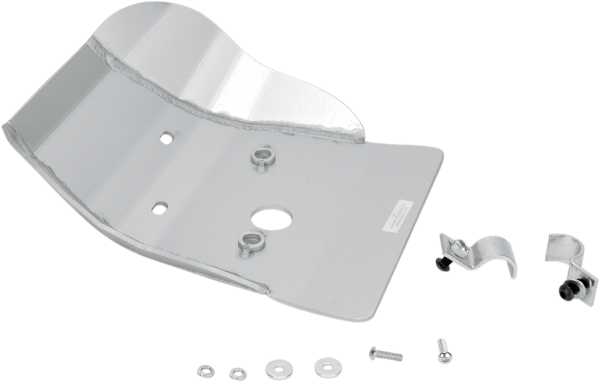 MOOSE RACING Aluminum Skid Plate Silver 