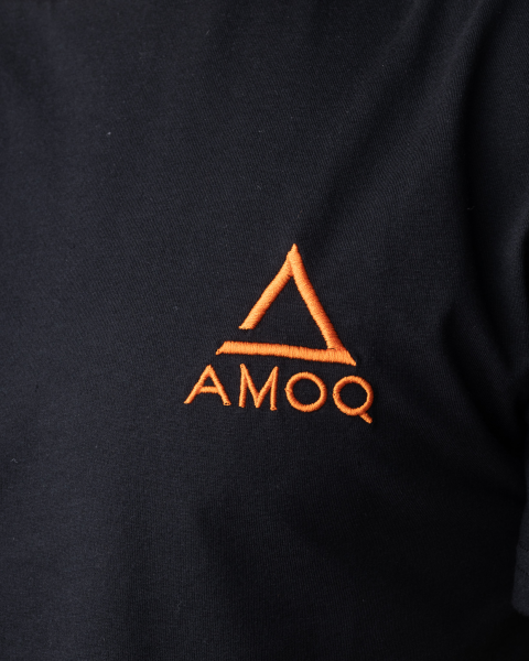 AMOQ Original T-Shirt Black/Orange M-1