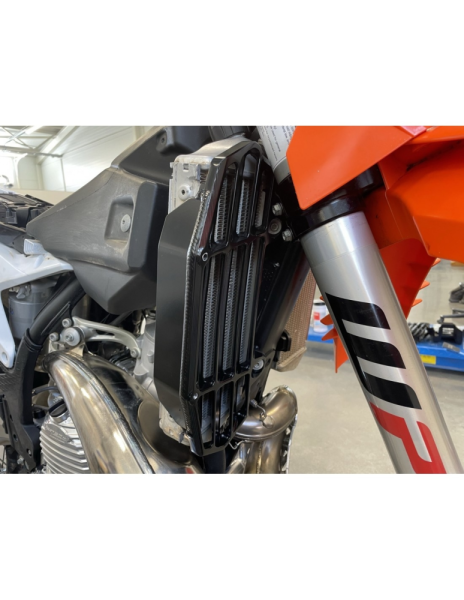 Protectii radiator P-Tech KTM TBI 250/300 2024 aluminiu-1