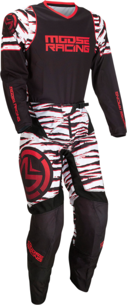 Pantaloni Moose Racing Qualifier Black/Red-5