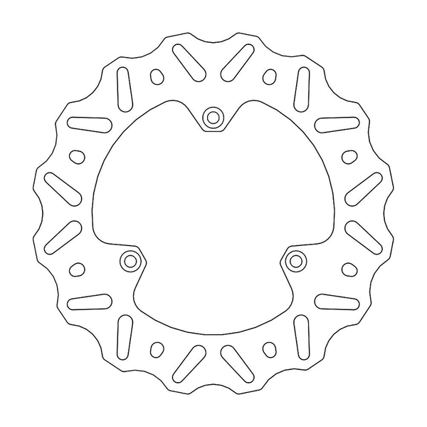 Nitro Series Brake Disc Silver-0