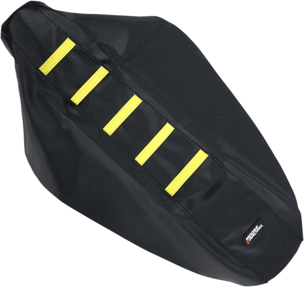 MOOSE RACING Seat Cover Ribbed Suz Yel Black -4ced7b2b5420f1a45117ec619424ef81.webp