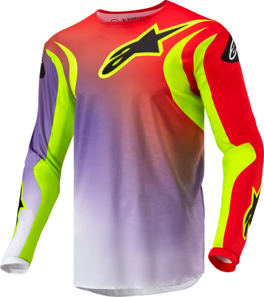 Tricou Alpinestars Fluid Lucent Purple/Red-1