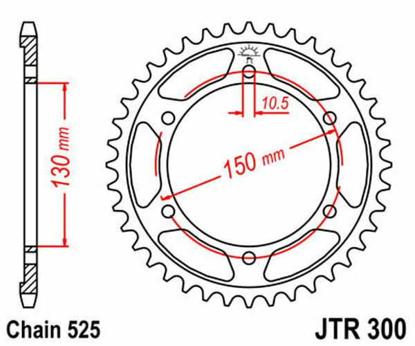 JT SPROCKETS Induction Hardened Black Zinc Finish Rear Sprocket Black, Zinc -4d391c2f4948e2fb0c9550da07c1db5a.webp