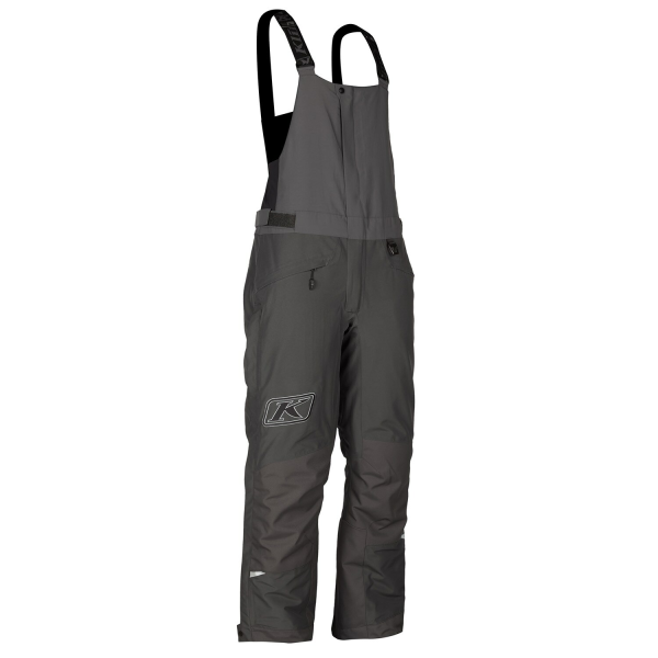 Pantaloni Snowmobil Klim Klimate Bib Insulated Black - Metallic Silver-13