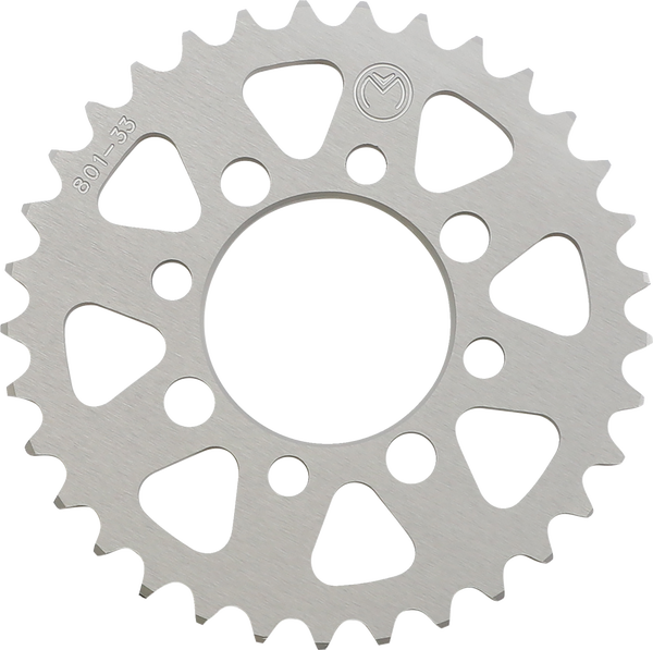 MOOSE RACING Aluminum Rear Sprocket Atv Silver 