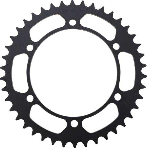 MOOSE RACING Steel Rear Sprocket Black, Zinc Plated -0