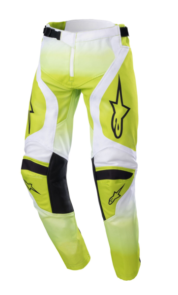 Pantaloni Copii Alpinestars Racer Push Yellow/White-1