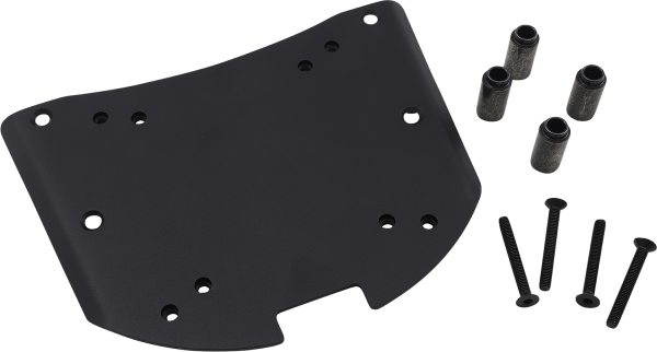 MOOSE RACING Kenai Top Case Mounting Plate Black 