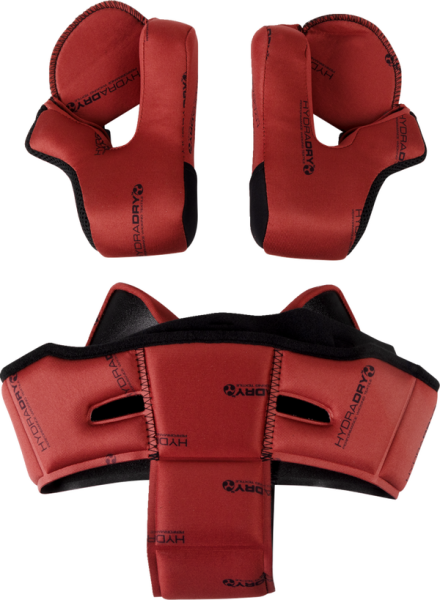 Domain Helmet Liner And Cheek Pads Set Red -505326f2c7253a9a6a1a973c1e75956a.webp