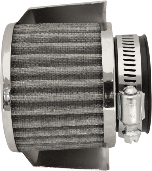 Clamp-on Pod Air Filter Chrome