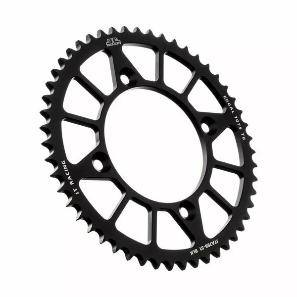 JT SPROCKETS Aluminum Rear Sprockets Black 