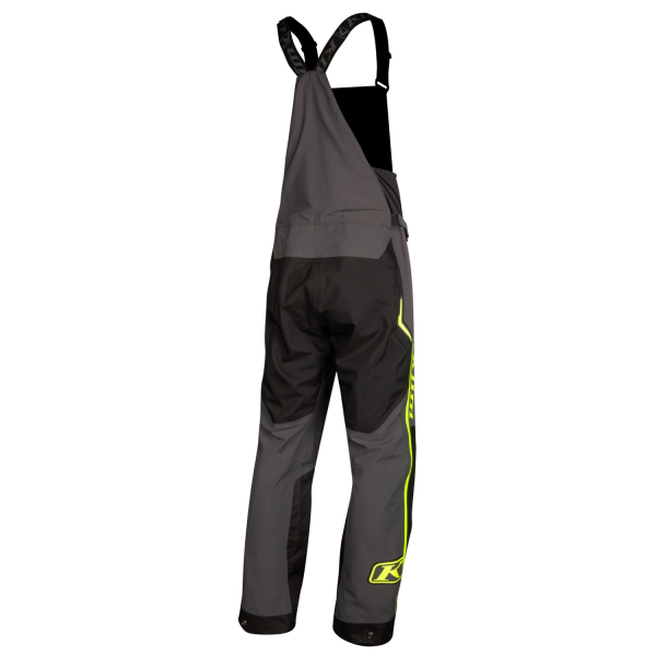 Pantaloni Snowmobil Klim Togwotee Bib Non-Insulated Asphalt - Hi-Vis-7