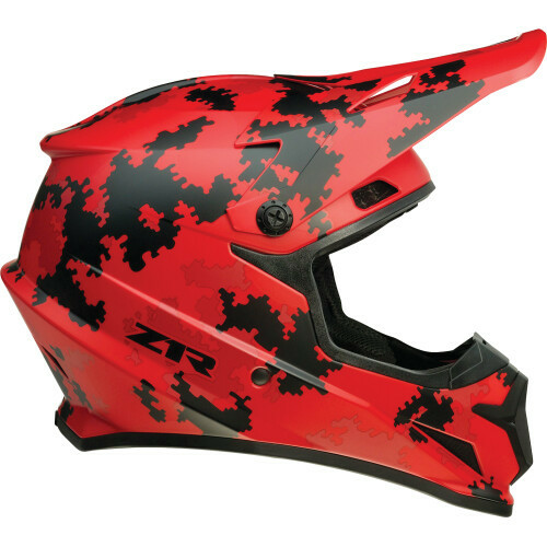 Casca Z1R Rise Digi Camo 2 Red-0