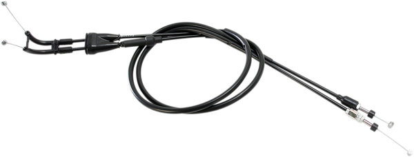 MOOSE RACING Black Vinyl Throttle Cable Black -2