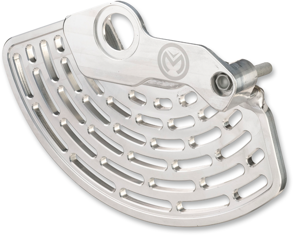 MOOSE RACING Front Brake Rotor Guard Silver 