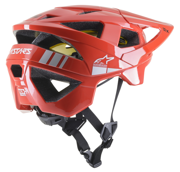 Casca MTB Alpinestars Vector Tech Glossy Red/Gray-1